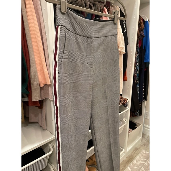 Express High Rise Ankle Pants with Side Stripe - Picture 3 of 10